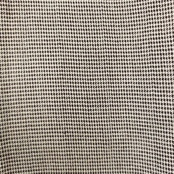 Vintage VIRGO II Lightweight Pantsuit Brown and Tan Houndstooth Size 8 - Picture 9 of 10